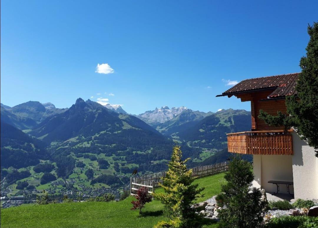 Panorama Chalet Montafon Bartholomäberg Exteriör bild
