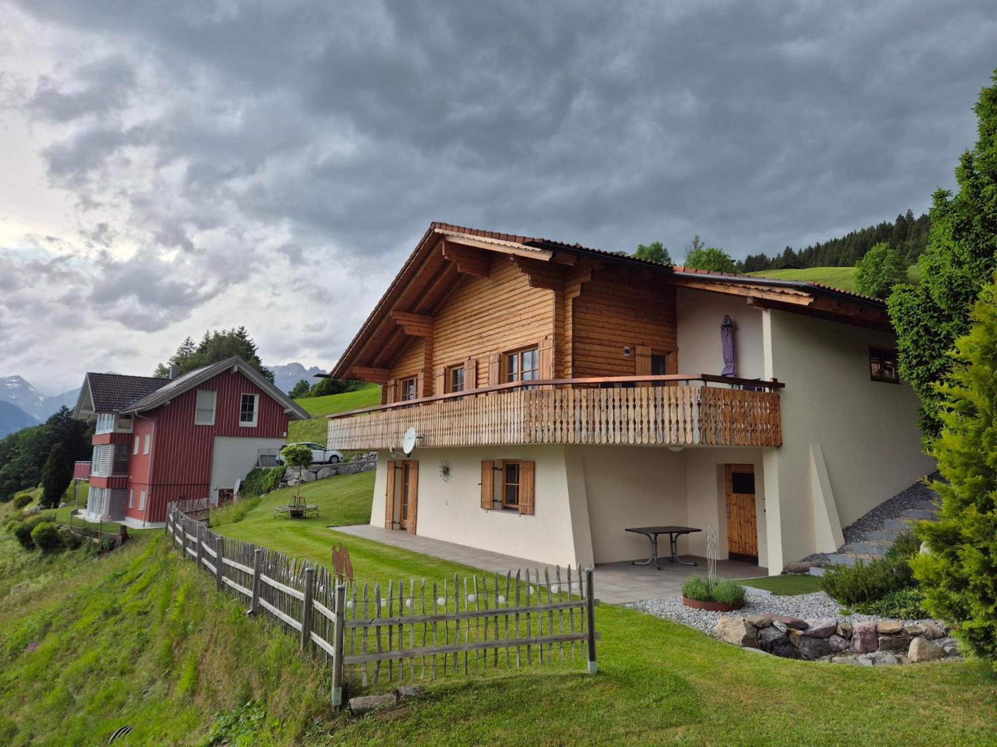 Panorama Chalet Montafon Bartholomäberg Exteriör bild